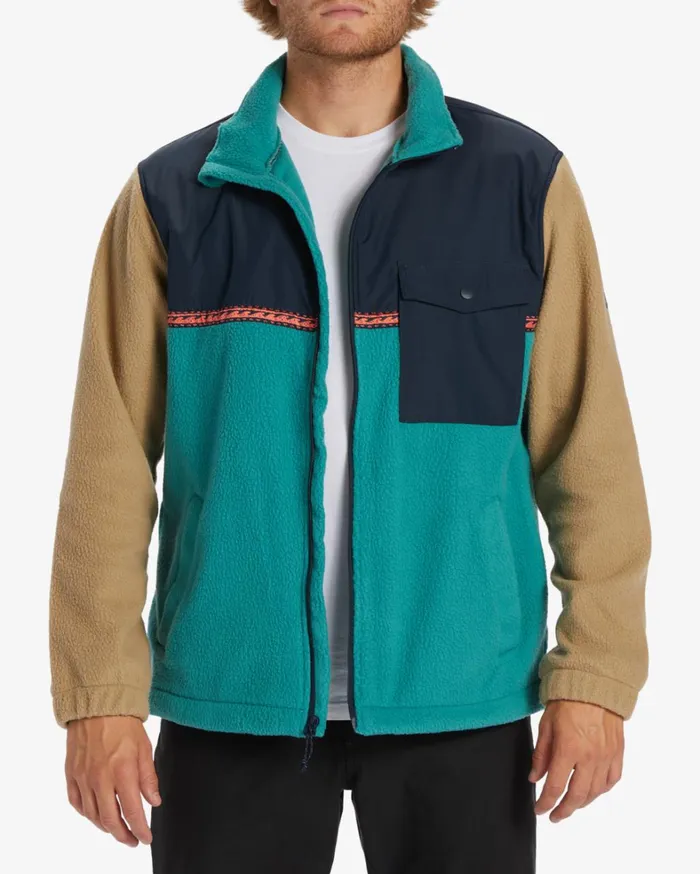 Billabong Hoodies and Fleece Men ADiv Boundary Trail ZipUp Fleece Pacific