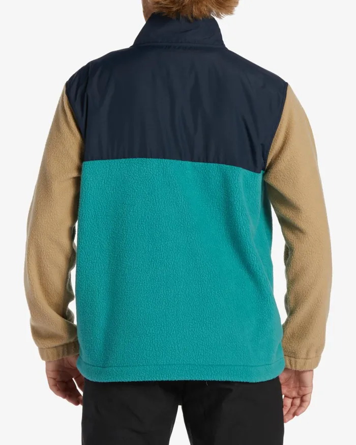 Billabong Hoodies and Fleece Men ADiv Boundary Trail ZipUp Fleece Pacific Billabong Hoodies and Fleece Men ADiv Boundary Trail ZipUp Fleece Pacific