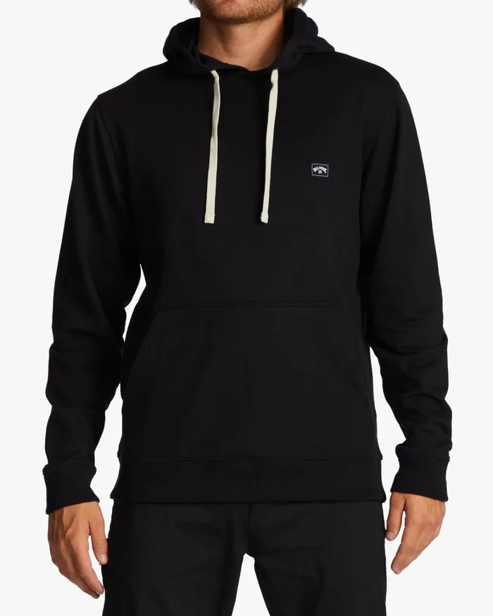 Billabong Hoodies and Fleece Men All Day Organic Pullover Hoodie BlackBlack