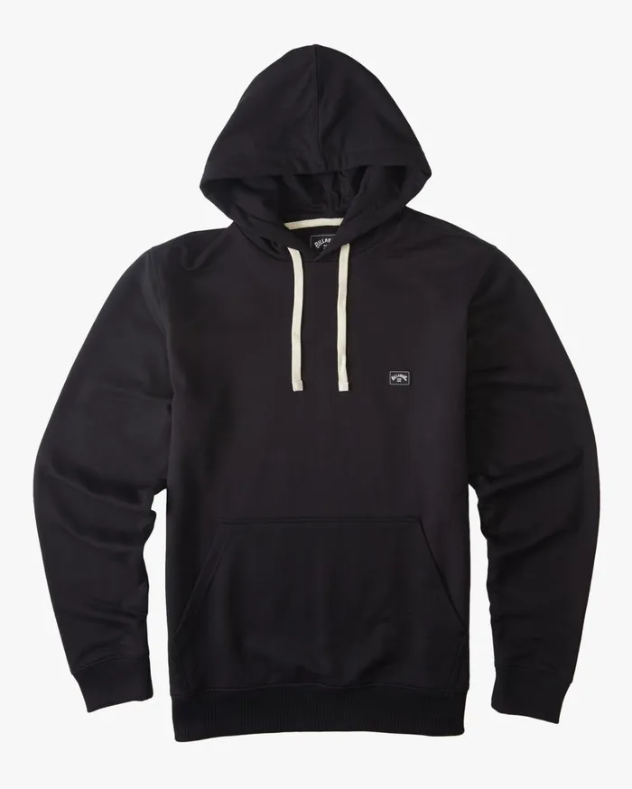 Billabong Hoodies and Fleece Men All Day Organic Pullover Hoodie BlackBlack Billabong Hoodies and Fleece Men All Day Organic Pullover Hoodie BlackBlack