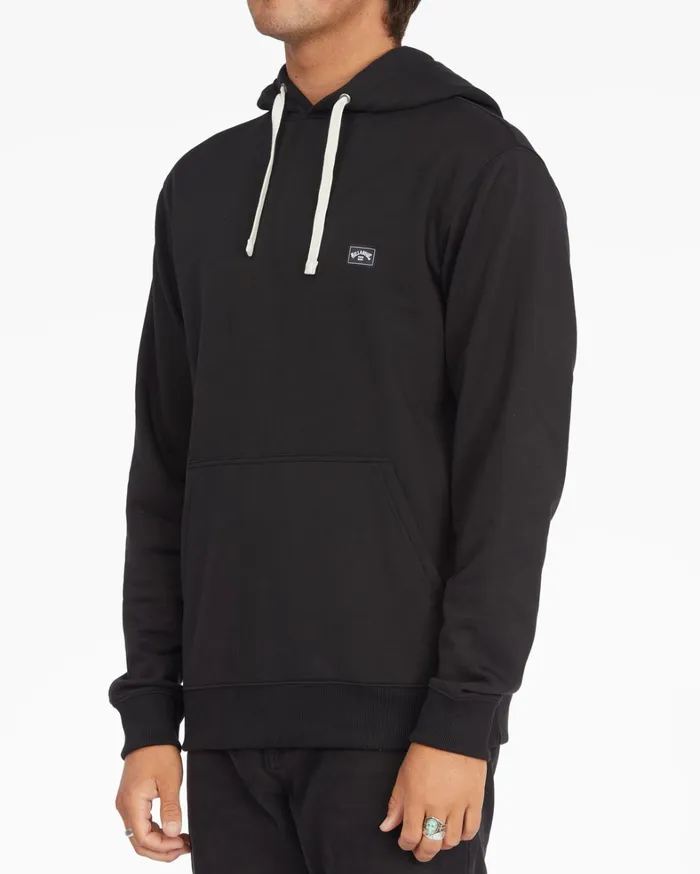 Billabong Hoodies and Fleece Men All Day Organic Pullover Hoodie BlackBlack Billabong Hoodies and Fleece Men All Day Organic Pullover Hoodie BlackBlack
