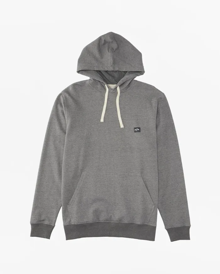 Billabong Hoodies and Fleece Men All Day Organic Pullover Hoodie Dark Grey Heather Billabong Hoodies and Fleece Men All Day Organic Pullover Hoodie Dark Grey Heather