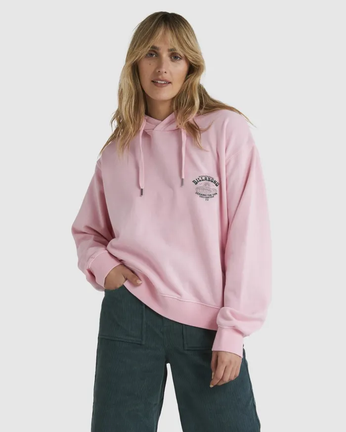 Billabong Hoodies and Fleece Women Good Waves Rio Hoodie Soft Pink Billabong Hoodies and Fleece Women Good Waves Rio Hoodie Soft Pink