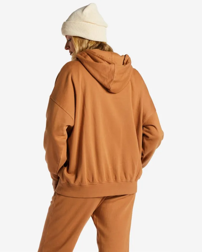 Billabong Hoodies and Fleece Women Halifax Hoodie Caramel Billabong Hoodies and Fleece Women Halifax Hoodie Caramel