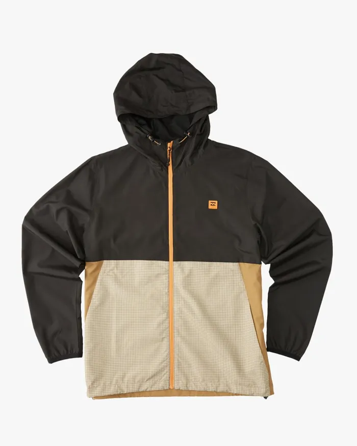 Billabong Jackets Men ADiv Transport Windbreaker Jacket Clay Billabong Jackets Men ADiv Transport Windbreaker Jacket Clay