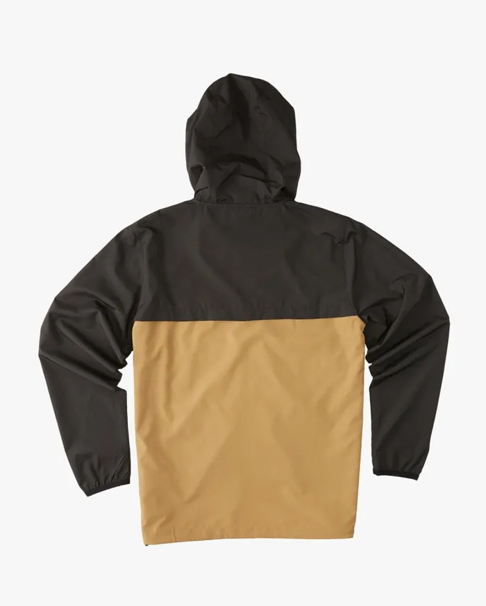 Billabong Jackets Men ADiv Transport Windbreaker Jacket Clay Billabong Jackets Men ADiv Transport Windbreaker Jacket Clay