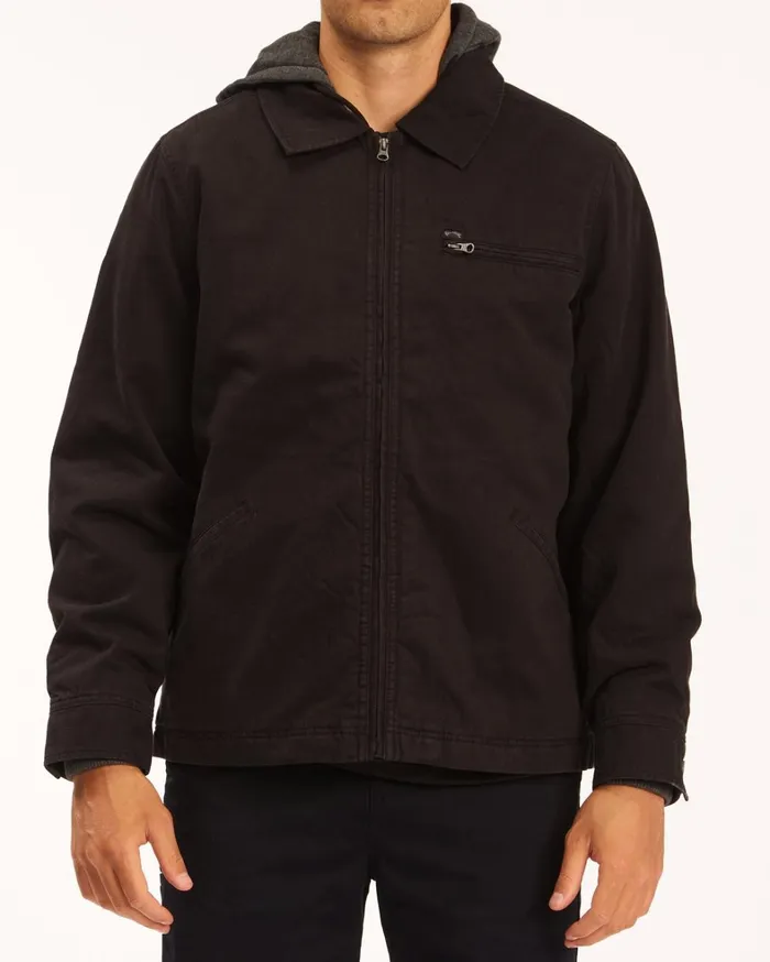 Billabong Jackets Men Barlow Hooded Jacket Black