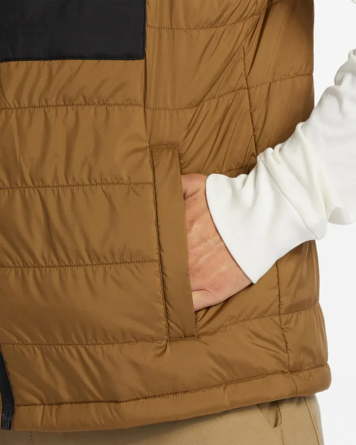 Billabong Jackets Men Prism Vest Quilted Vest Otter Billabong Jackets Men Prism Vest Quilted Vest Otter