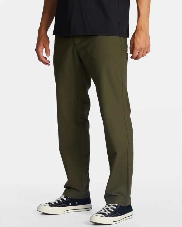 Billabong Jeans and Pants Men ADiv Surftrek Plus Organic Elastic Waist Pants Dark Olive Billabong Jeans and Pants Men ADiv Surftrek Plus Organic Elastic Waist Pants Dark Olive