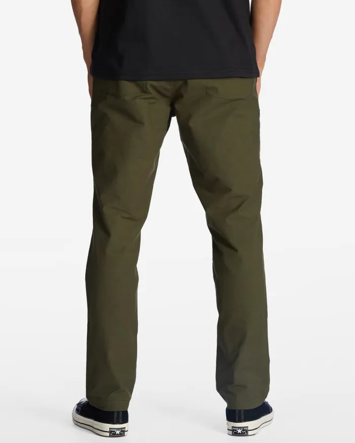 Billabong Jeans and Pants Men ADiv Surftrek Plus Organic Elastic Waist Pants Dark Olive Billabong Jeans and Pants Men ADiv Surftrek Plus Organic Elastic Waist Pants Dark Olive