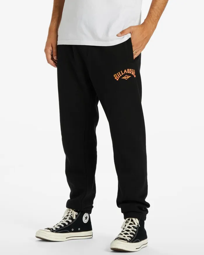 Billabong Jeans and Pants Men Core Arch Joggers Black Billabong Jeans and Pants Men Core Arch Joggers Black