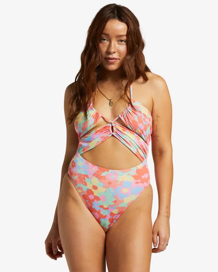 Billabong One Pieces Women Coast Is Clear OnePiece Swimsuit Multi Billabong One Pieces Women Coast Is Clear OnePiece Swimsuit Multi