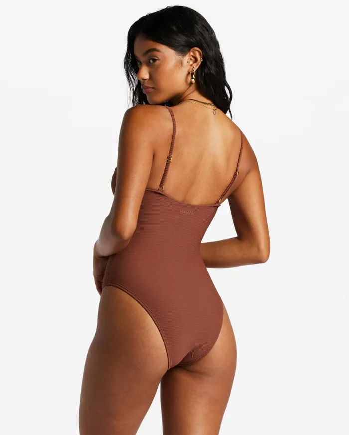 Billabong One Pieces Women Tanlines OnePiece Swimsuit Mocha Billabong One Pieces Women Tanlines OnePiece Swimsuit Mocha
