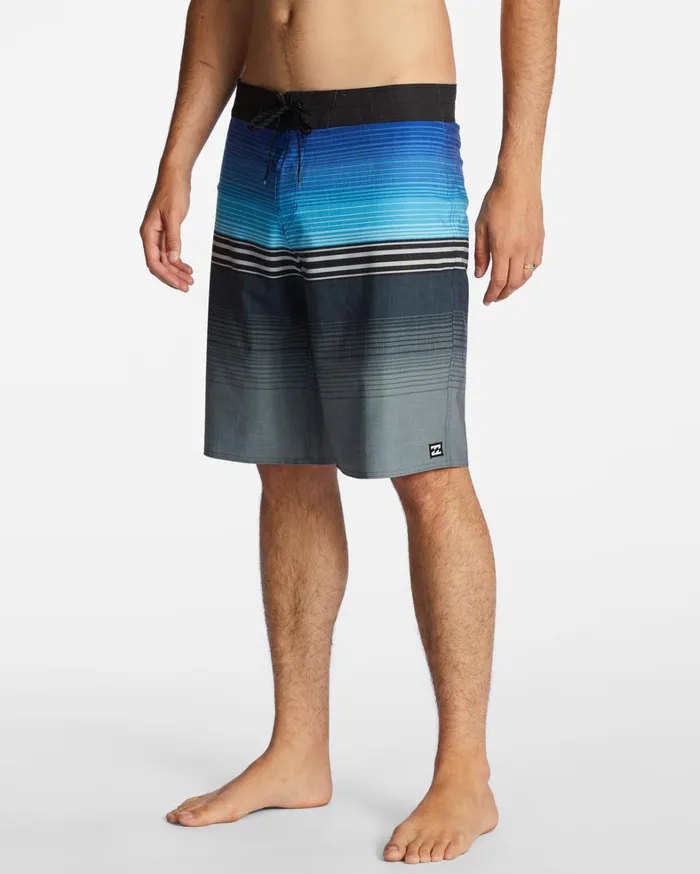 Billabong Performance Boardshorts Men All Day Heather Stripe Pro Performance 20034 Boardshorts Blue Billabong Performance Boardshorts Men All Day Heather Stripe Pro Performance 20034 Boardshorts Blue