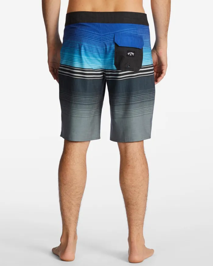 Billabong Performance Boardshorts Men All Day Heather Stripe Pro Performance 20034 Boardshorts Blue Billabong Performance Boardshorts Men All Day Heather Stripe Pro Performance 20034 Boardshorts Blue