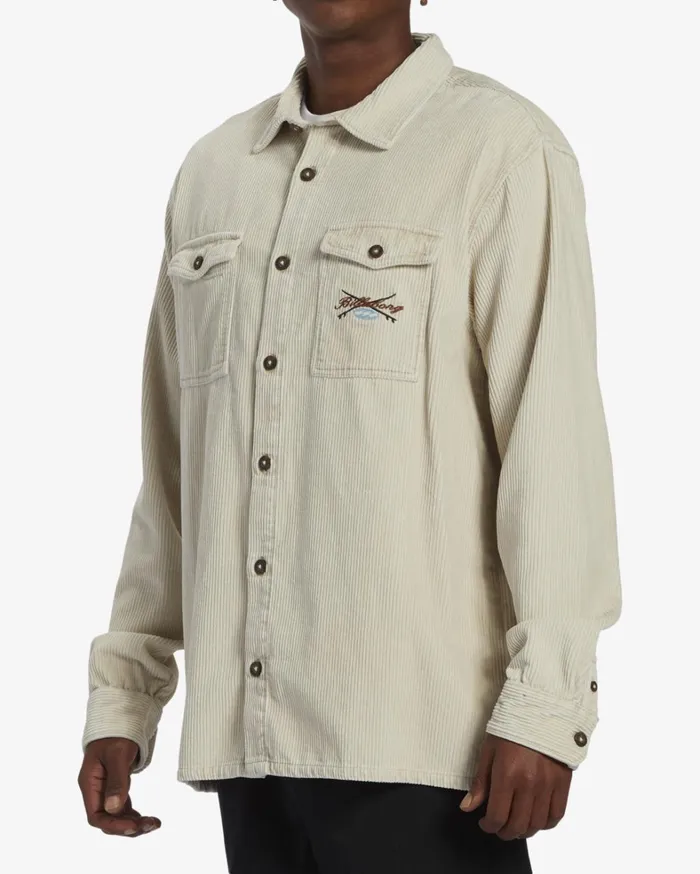 Billabong Shirts Men Bong Days Long Sleeve Shirt Chino Billabong Shirts Men Bong Days Long Sleeve Shirt Chino