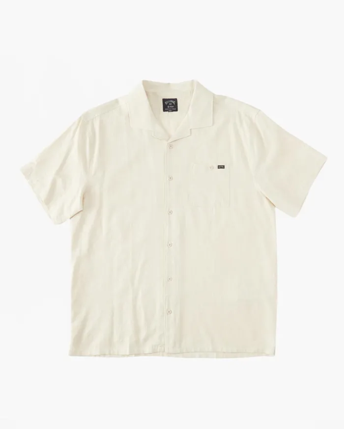 Billabong Shirts Men Hemp Vacay Short Sleeve Shirt Chino Billabong Shirts Men Hemp Vacay Short Sleeve Shirt Chino