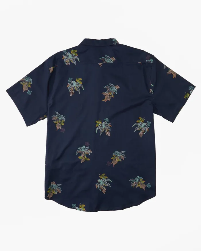 Billabong Shirts Men Sundays Mini Short Sleeve Shirt Night Billabong Shirts Men Sundays Mini Short Sleeve Shirt Night