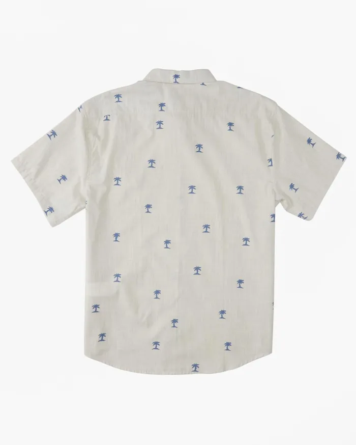 Billabong Shirts Men Sundays Mini Short Sleeve Shirt Oat Billabong Shirts Men Sundays Mini Short Sleeve Shirt Oat