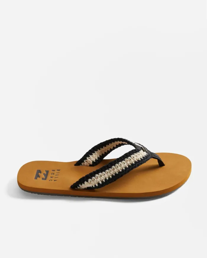 Billabong Shoes Women Baja Sandals Black White 2 Billabong Shoes Women Baja Sandals Black White 2
