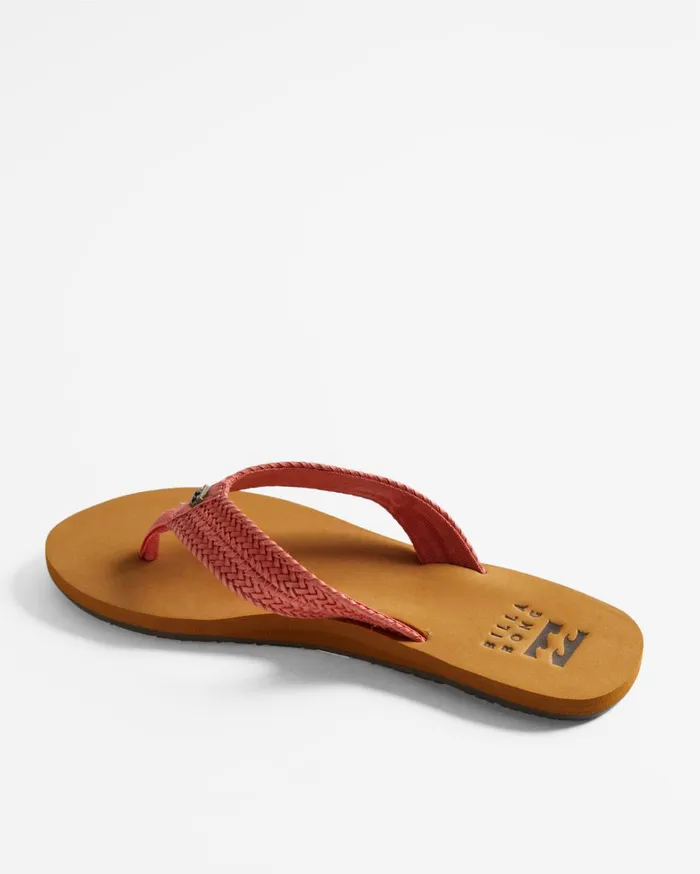 Billabong Shoes Women Kai Braided Sandals Sweet Coral Billabong Shoes Women Kai Braided Sandals Sweet Coral