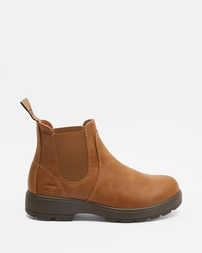 Billabong Shoes Women Tahoe Chelsea Boot Chestnut Billabong Shoes Women Tahoe Chelsea Boot Chestnut