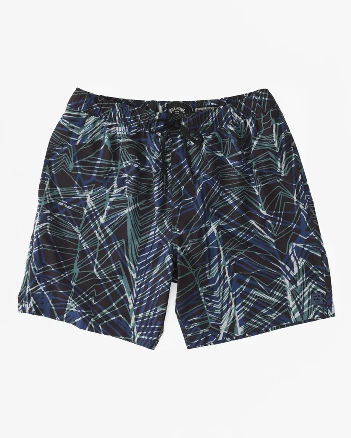 Billabong Shorts Men ADiv Surftrek Elastic Waist Shorts 17034 Space Blue Billabong Shorts Men ADiv Surftrek Elastic Waist Shorts 17034 Space Blue