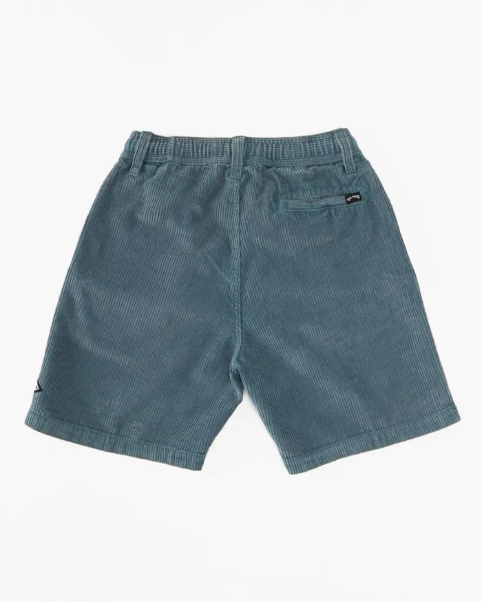 Billabong Shorts Men Boy039s Larry Cord Corduroy Shorts Smoke Blue Billabong Shorts Men Boy039s Larry Cord Corduroy Shorts Smoke Blue