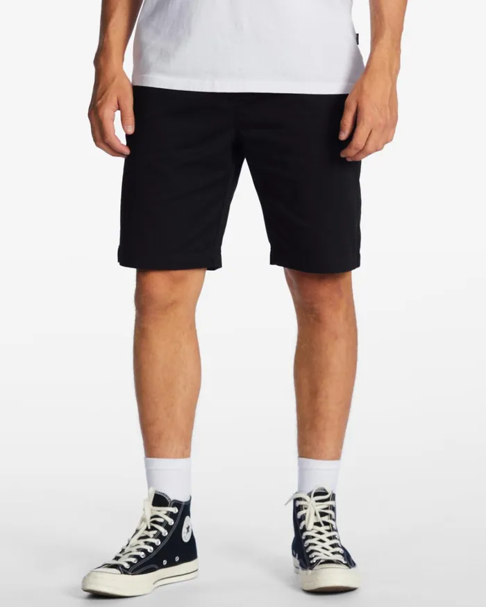 Billabong Shorts Men Carter Workwear 21034 Shorts Black