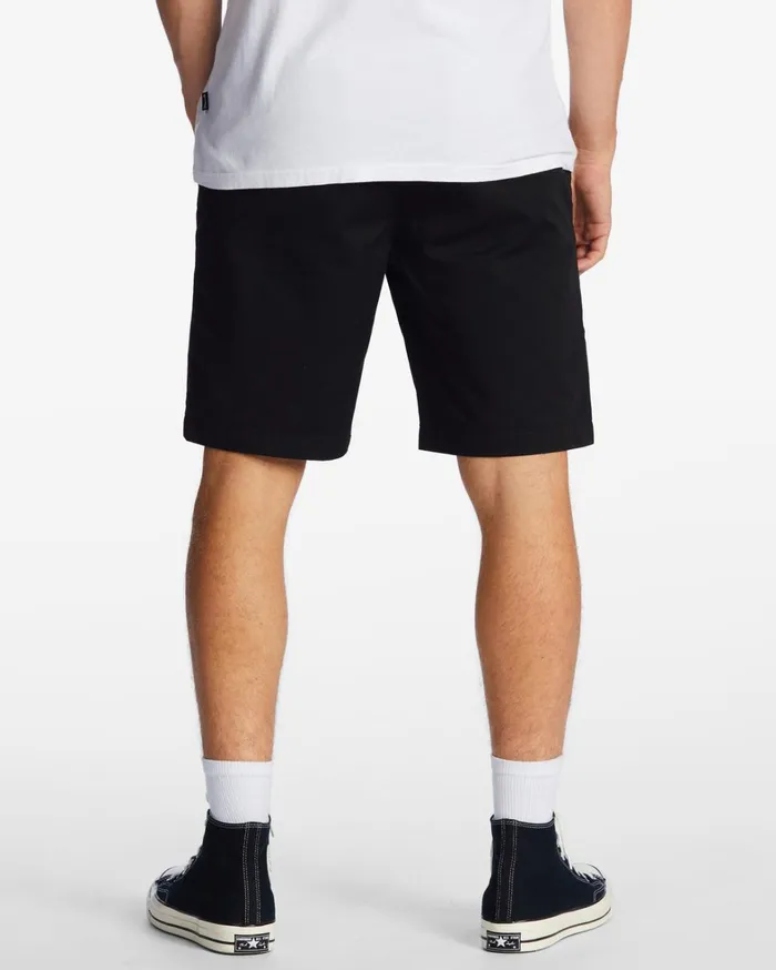 Billabong Shorts Men Carter Workwear 21034 Shorts Black Billabong Shorts Men Carter Workwear 21034 Shorts Black
