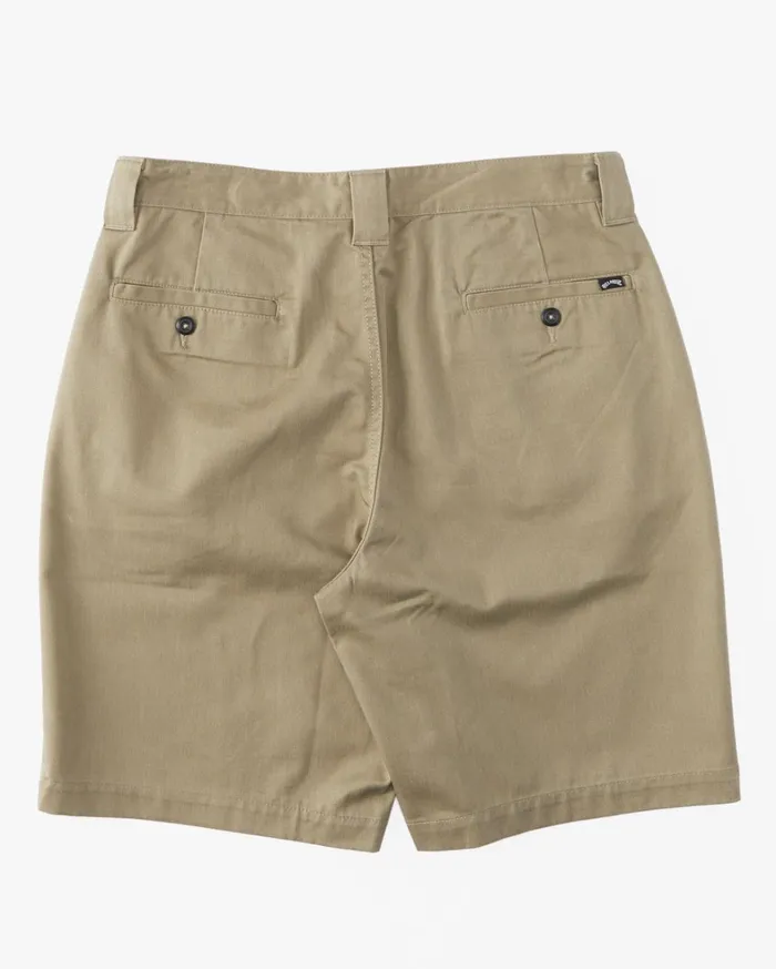 Billabong Shorts Men Carter Workwear 21034 Shorts Khaki Billabong Shorts Men Carter Workwear 21034 Shorts Khaki