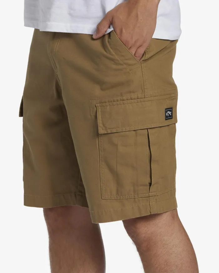 Billabong Shorts Men Combat Cargo Shorts Light Khaki Billabong Shorts Men Combat Cargo Shorts Light Khaki