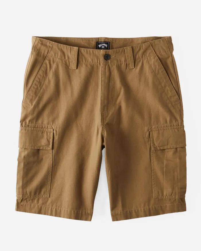 Billabong Shorts Men Combat Cargo Shorts Light Khaki Billabong Shorts Men Combat Cargo Shorts Light Khaki