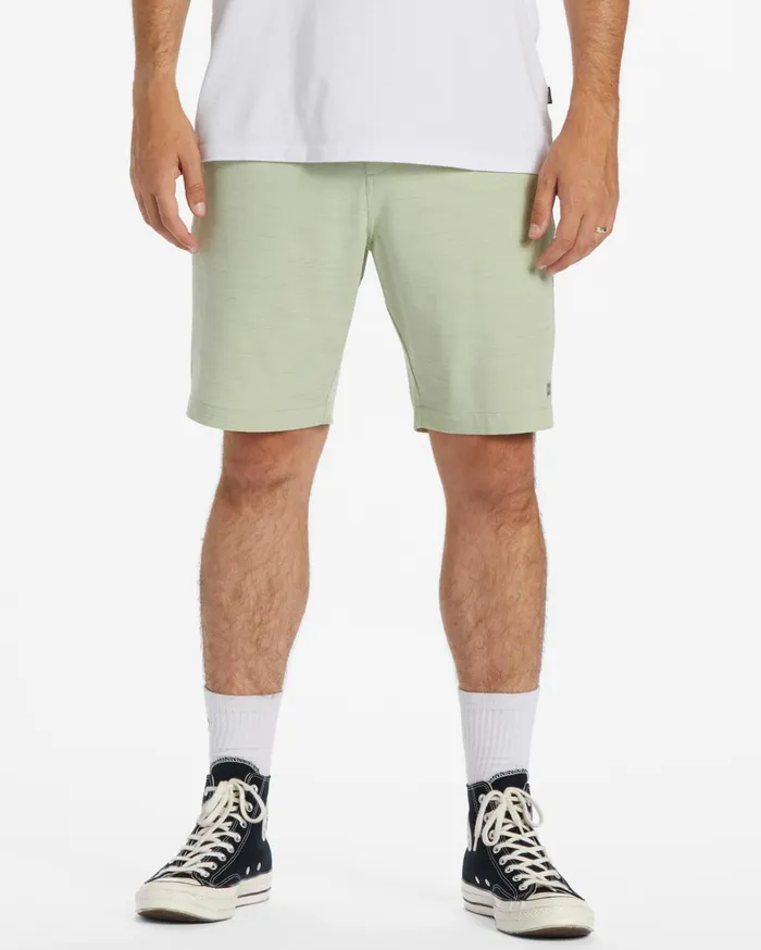 Billabong Shorts Men Crossfire Slub Submersible 19034 Shorts Light Sage