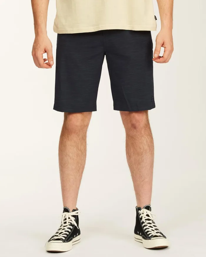 Billabong Shorts Men Crossfire Slub Submersible Shorts 21034 Navy