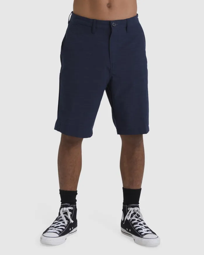 Billabong Shorts Men Crossfire Slub Submersible Shorts 21034 Navy Billabong Shorts Men Crossfire Slub Submersible Shorts 21034 Navy