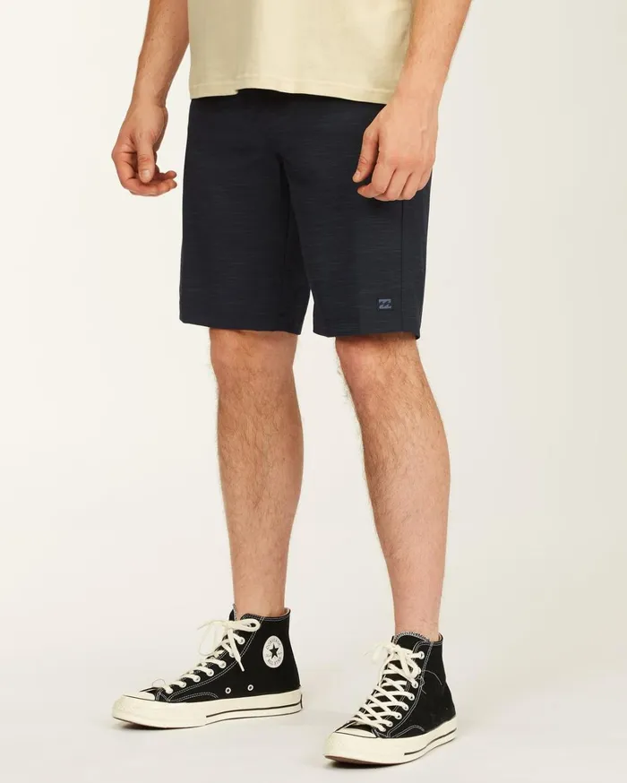 Billabong Shorts Men Crossfire Slub Submersible Shorts 21034 Navy Billabong Shorts Men Crossfire Slub Submersible Shorts 21034 Navy