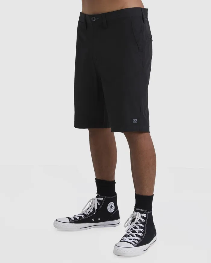 Billabong Shorts Men Crossfire Solid Submersible Shorts 20034 Black Billabong Shorts Men Crossfire Solid Submersible Shorts 20034 Black