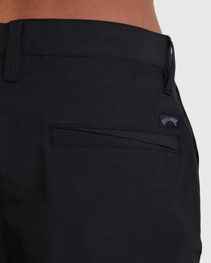 Billabong Shorts Men Crossfire Solid Submersible Shorts 20034 Black Billabong Shorts Men Crossfire Solid Submersible Shorts 20034 Black