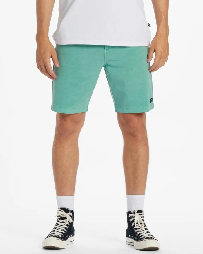 Billabong Shorts Men Crossfire Wave Washed 18034 Hybrid Submersible Shorts Dusty Jade Billabong Shorts Men Crossfire Wave Washed 18034 Hybrid Submersible Shorts Dusty Jade