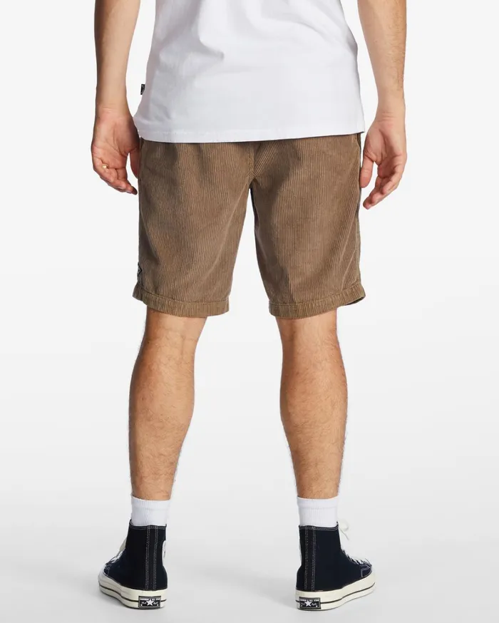 Billabong Shorts Men Larry Corduroy 20034 Shorts Earth Billabong Shorts Men Larry Corduroy 20034 Shorts Earth