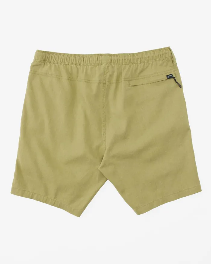 Billabong Shorts Men Surftrek Hemp Technical Elasticized Shorts Yucca Billabong Shorts Men Surftrek Hemp Technical Elasticized Shorts Yucca