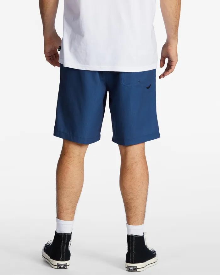 Billabong Shorts Men Surftrek Trail Technical Elasticized Shorts Space Blue Billabong Shorts Men Surftrek Trail Technical Elasticized Shorts Space Blue