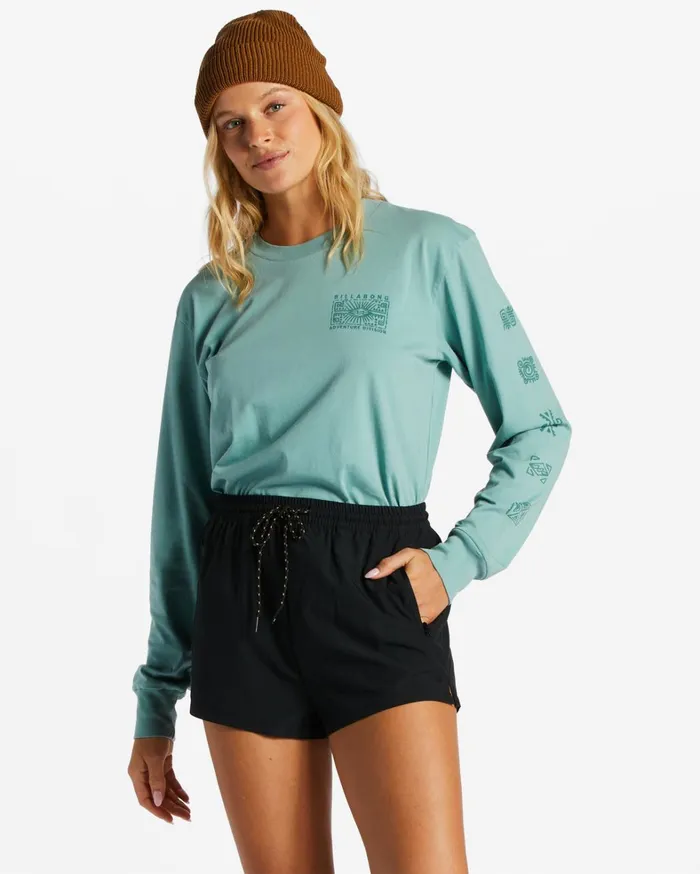 Billabong Shorts Women ADiv Relaxed Adventure Shorts Black Billabong Shorts Women ADiv Relaxed Adventure Shorts Black