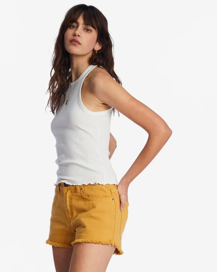 Billabong Shorts Women Drift Away Frayed Shorts Goldie Billabong Shorts Women Drift Away Frayed Shorts Goldie