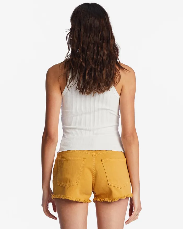 Billabong Shorts Women Drift Away Frayed Shorts Goldie Billabong Shorts Women Drift Away Frayed Shorts Goldie