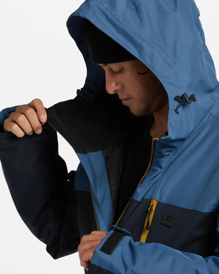Billabong Snow Jackets Men ADiv Outsider 10K Insulated Snow Jacket Deep Blue Billabong Snow Jackets Men ADiv Outsider 10K Insulated Snow Jacket Deep Blue