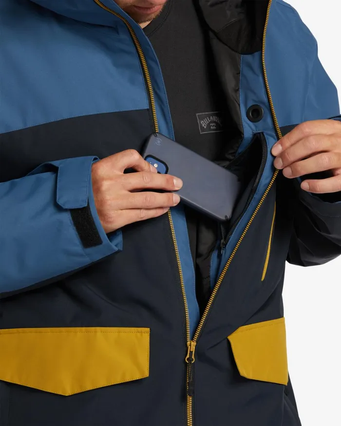 Billabong Snow Jackets Men ADiv Outsider 10K Insulated Snow Jacket Deep Blue Billabong Snow Jackets Men ADiv Outsider 10K Insulated Snow Jacket Deep Blue