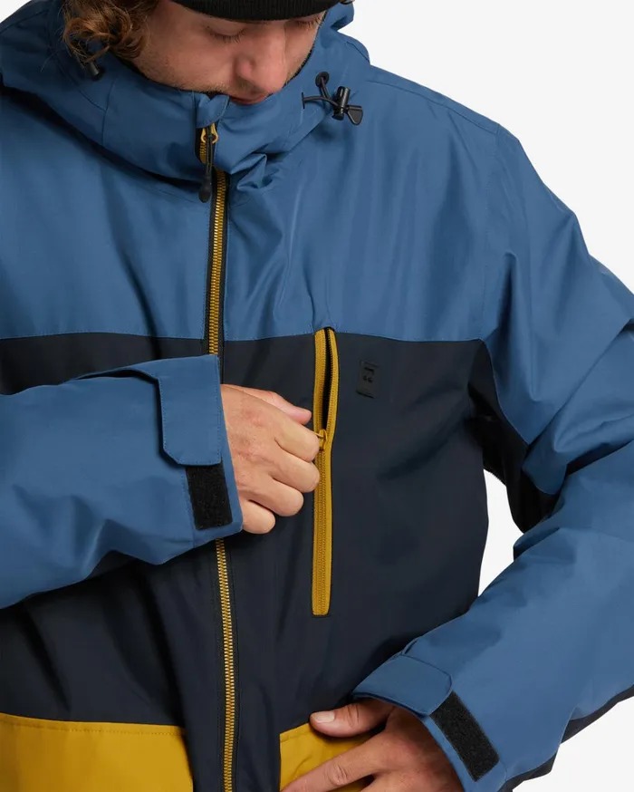 Billabong Snow Jackets Men ADiv Outsider 10K Insulated Snow Jacket Deep Blue Billabong Snow Jackets Men ADiv Outsider 10K Insulated Snow Jacket Deep Blue