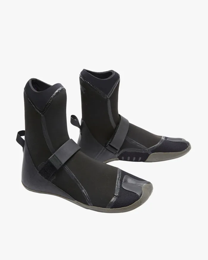 Billabong Surf Accessories Men 3mm Furnace Hidden Split Toe Wetsuit Boots Black Billabong Surf Accessories Men 3mm Furnace Hidden Split Toe Wetsuit Boots Black